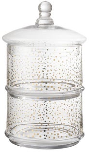 Pojemnik transparentny z pokrywką Ø18x30 cm – obraz-1