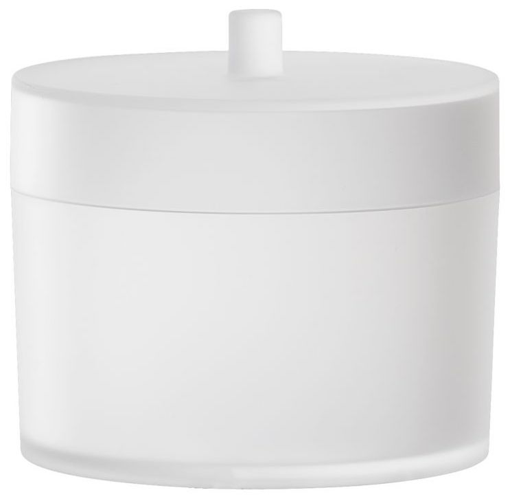 Pojemnik z pokrywką Bino 10x10 cm biały – obraz-1