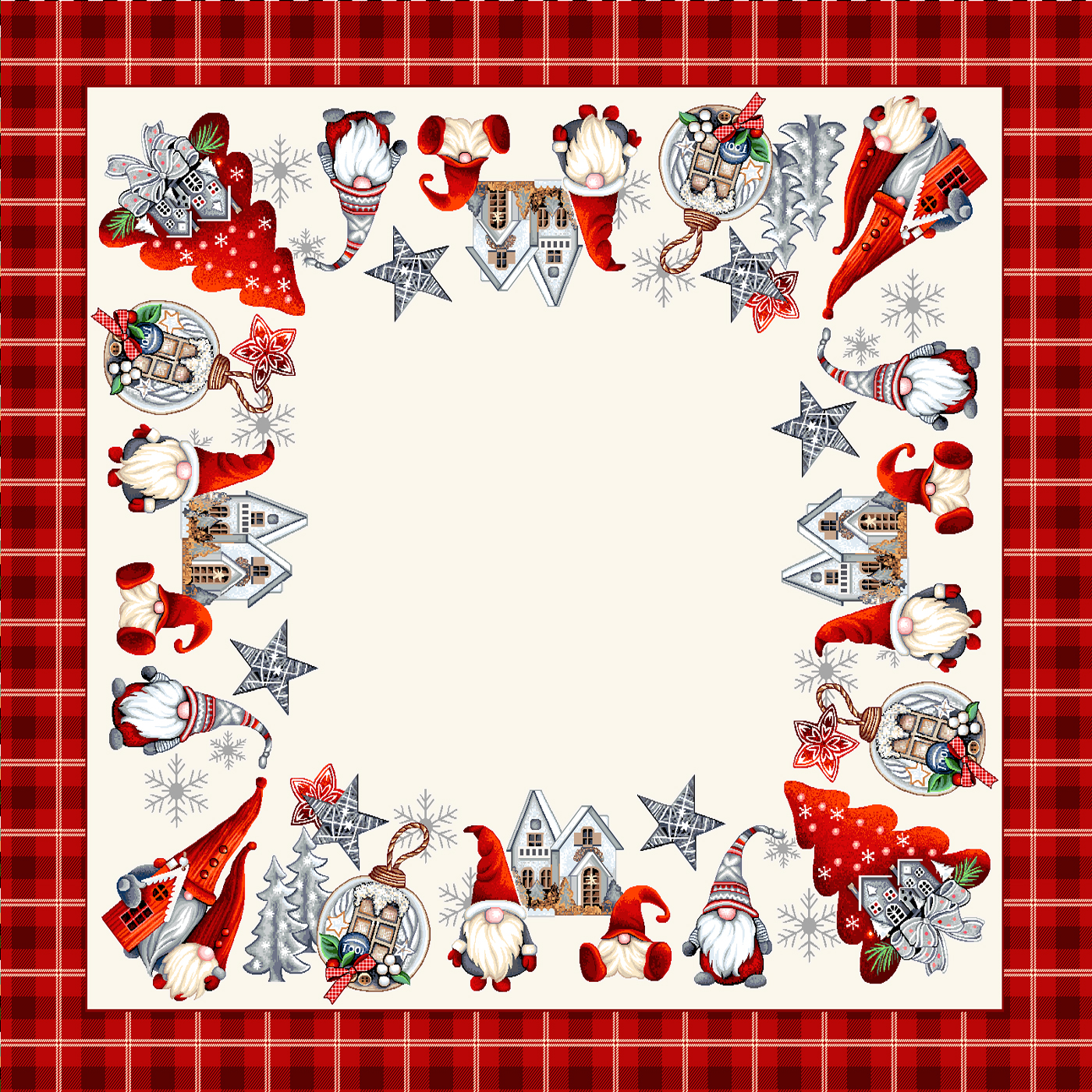 Покривка за маса NIGRIM 135х135 см – изображение-1