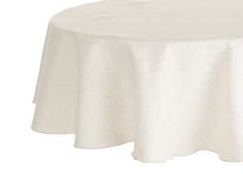 Покривка за маса с борд кръгла ф 140 см – изображение-1