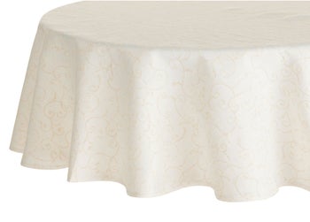 Покривка за маса с подгъвкръгла ф 140 см – изображение-1