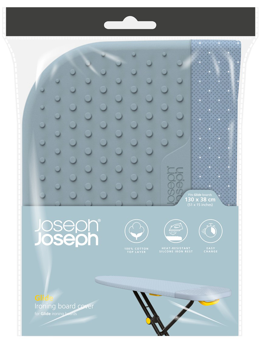 Pokrowiec na deskę do prasowania szary 130x38 cm – obraz-1