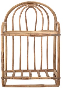 Półka wisząca naturalna trzcina 34x20 cm – obraz-1