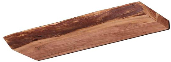 Półka wisząca drewno akacja 60x20 cm – grafika-1.