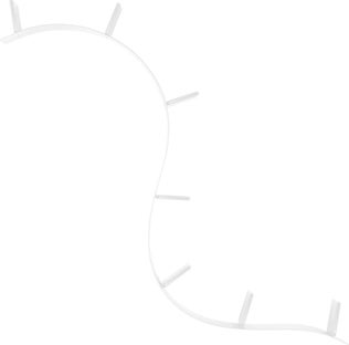 Półka na książki Bookworm 320x20 cm biała – obraz-1