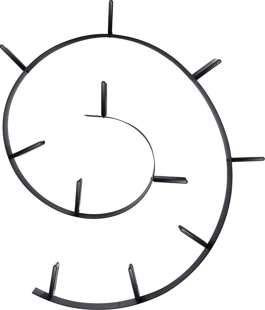 Półka na książki Bookworm 520x20 cm czarna – obraz-1