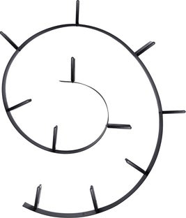 Półka na książki Bookworm 520x20 cm czarna – obraz-1