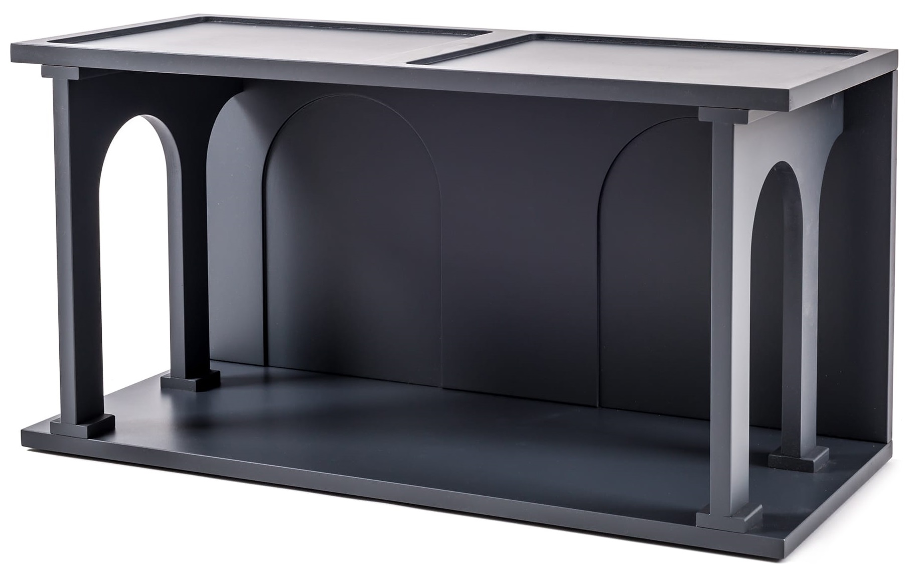 Półka Renaissance Double 80x40 cm moduł antracytowa – obraz-1