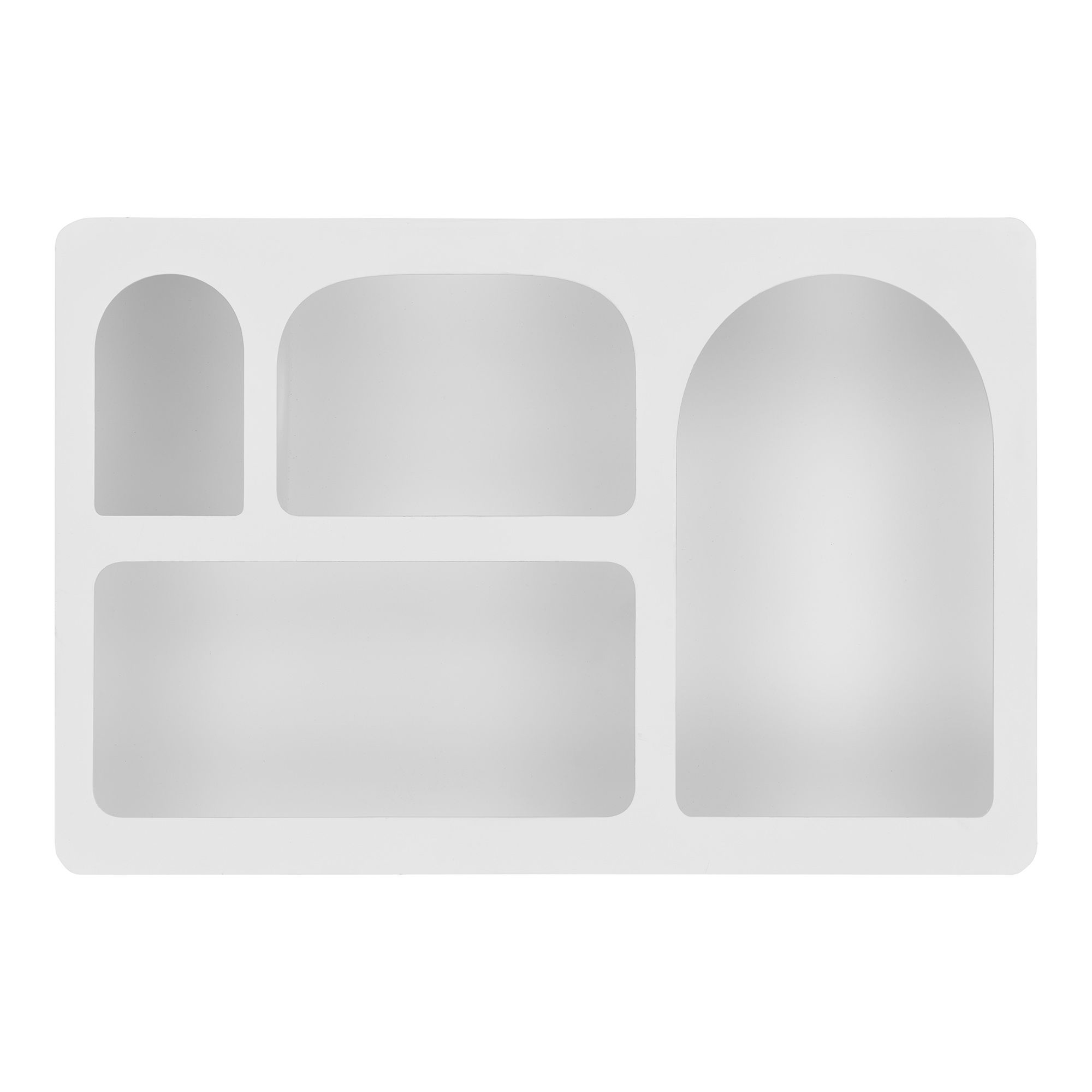 Półka ścienna Bryne biała 40x13x60 cm – grafika-1.