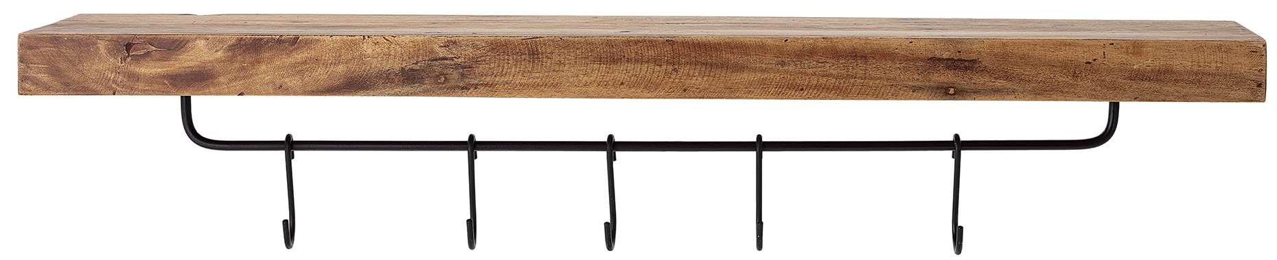 Półka ścienna Elna 100 cm mango – obraz-1