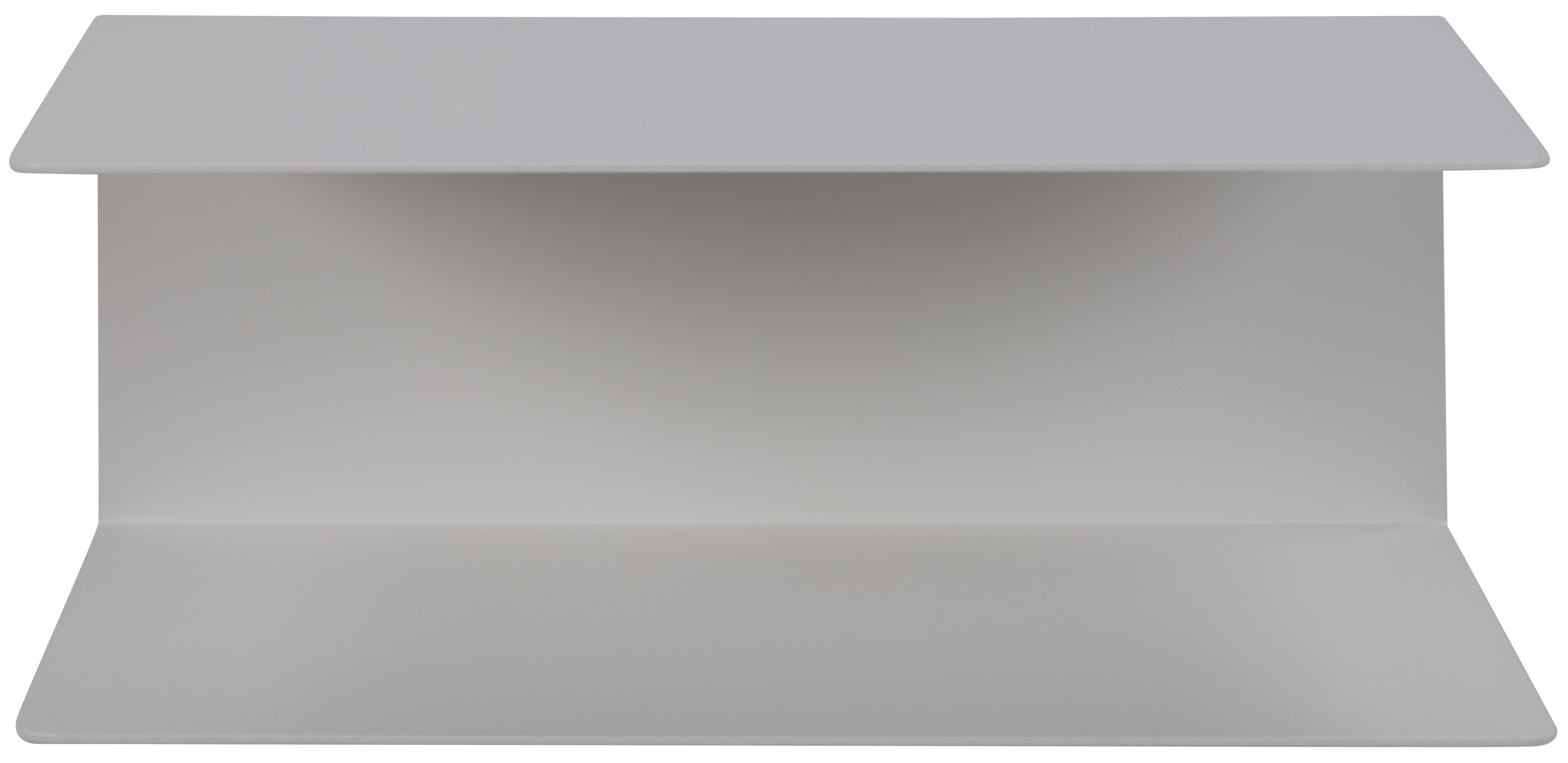 Biała metalowa półka wisząca 35x20 cm nowoczesny styl – grafika-1.