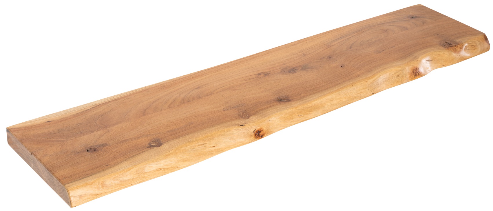 Półka wisząca drewniana 80x25 cm – grafika-1.