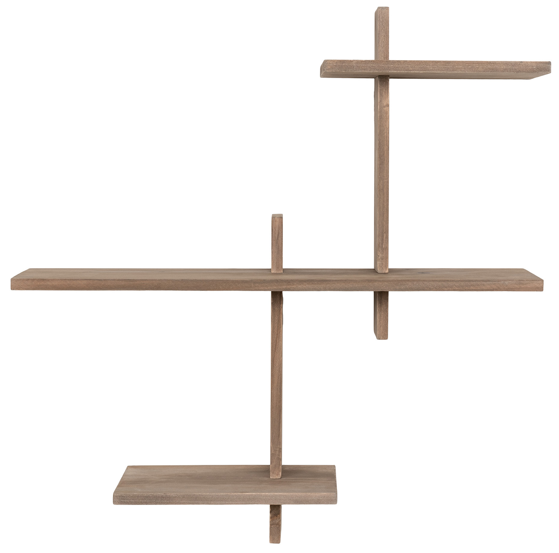 Półka ścienna z drewna sosnowego 53x56 cm – grafika-1.