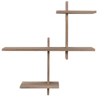 Półka ścienna z drewna sosnowego 53x56 cm – grafika-1.