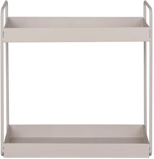 Półka stojąca piaskowa metalowa mała 30x31 cm – grafika-1.