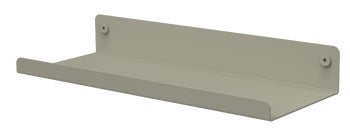 Półka wisząca zielona metalowa 37x14 cm – obraz-1
