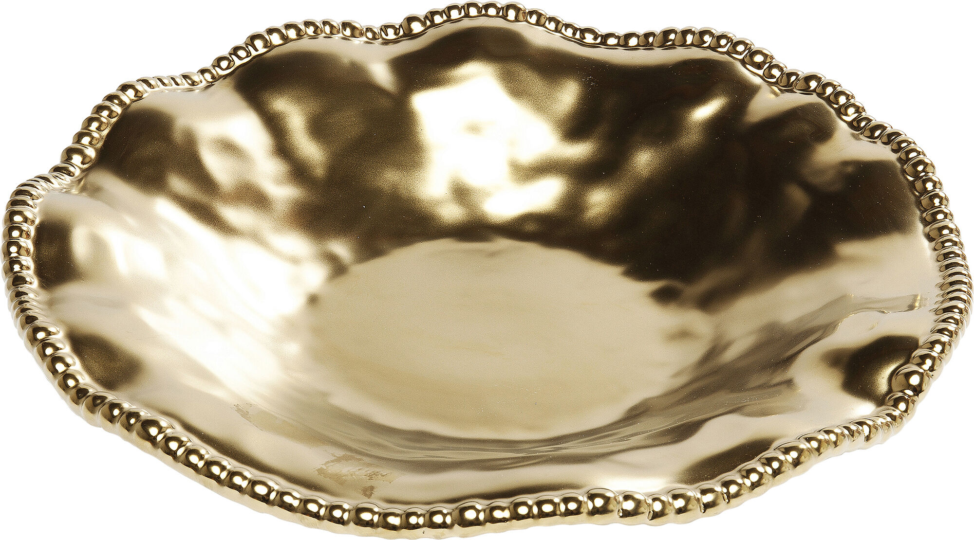 Plato Bell oro Ø36cm – Imagen-1.