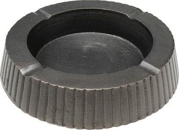 Fekete Kör alakú Prezioso Hamutartó Ø18cm – kép-1.