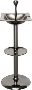 Popielniczka stojąca z aluminium 76 cm – obraz-1