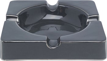 Cenicero Symmetric gris 24x24cm – Imagen-1.