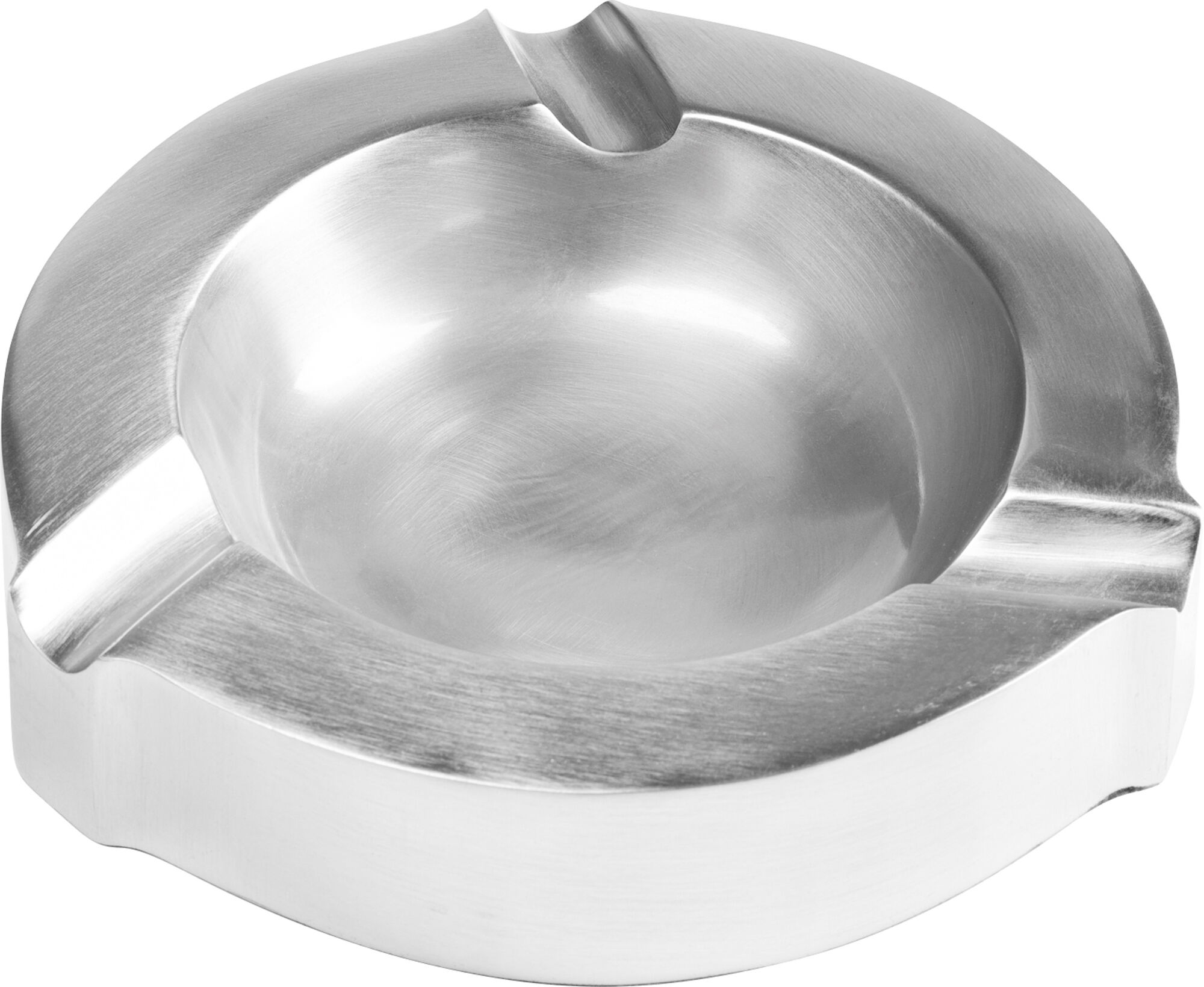 Popielniczka Turbine ∅20 cm srebrna – obraz-1