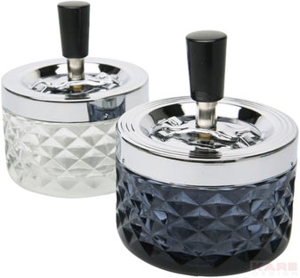 Scrumiera Cristallo Smoke Sortiment, diverse culori – imagine-1.