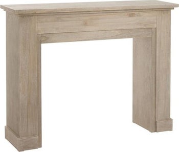 Portal kominkowy Robust 150x100 cm drewniany – obraz-1