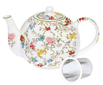 Порцеланов чайник с инфузер GARDEN DREAMS – изображение-1