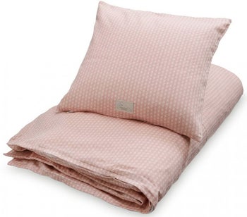 Pościel Adult 135x200 cm - 80x80 cm różowa – obraz-1