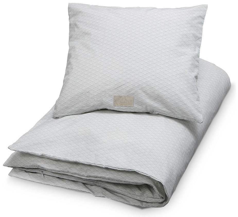 Pościel 70x100 cm szary 40x45 cm – obraz-1