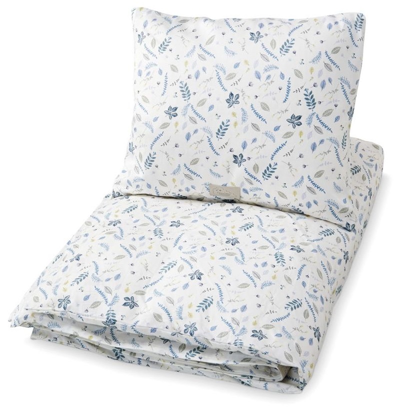 Pościel bawełna niebieska 70x100 cm - 40x45 cm – obraz-1