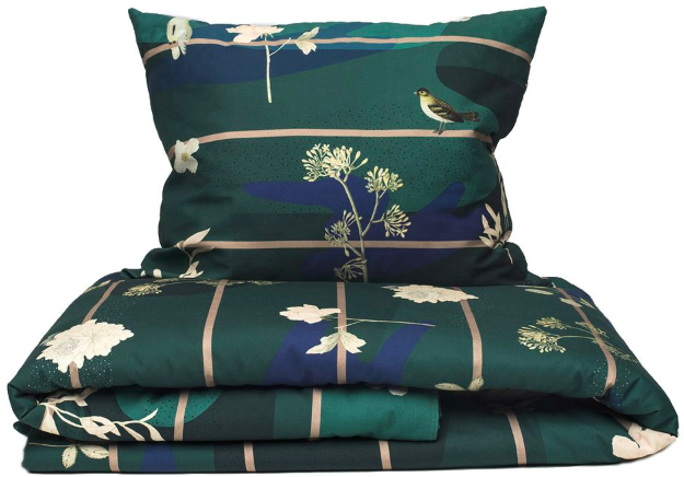 Pościel zielona 200x160 cm – obraz-1