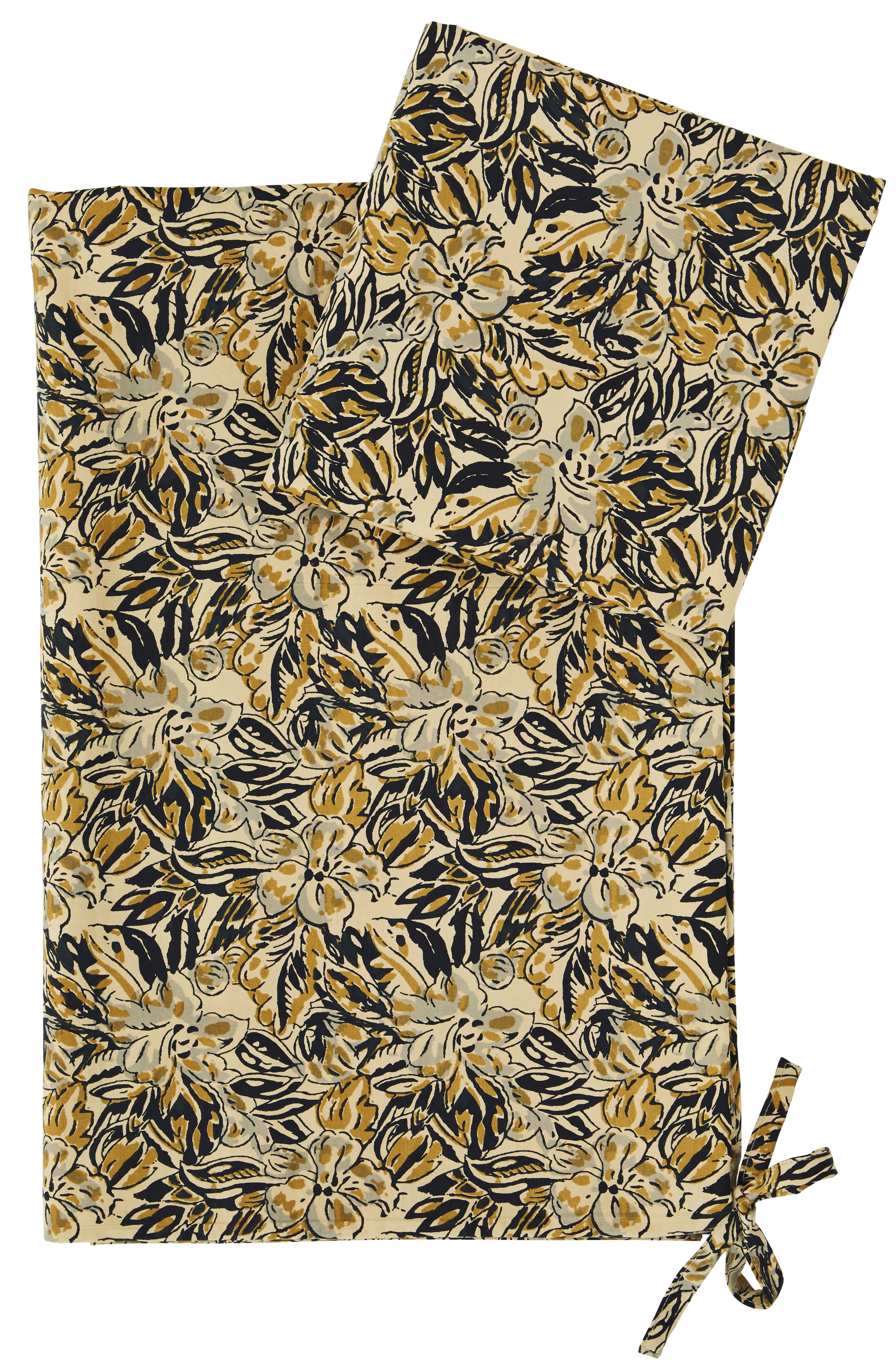 Pościel Felix 140x200 - 60x60 cm piaskowa – obraz-1