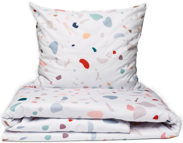 Pościel Terrazzo 220x200 cm - 70x80 cm – obraz-1