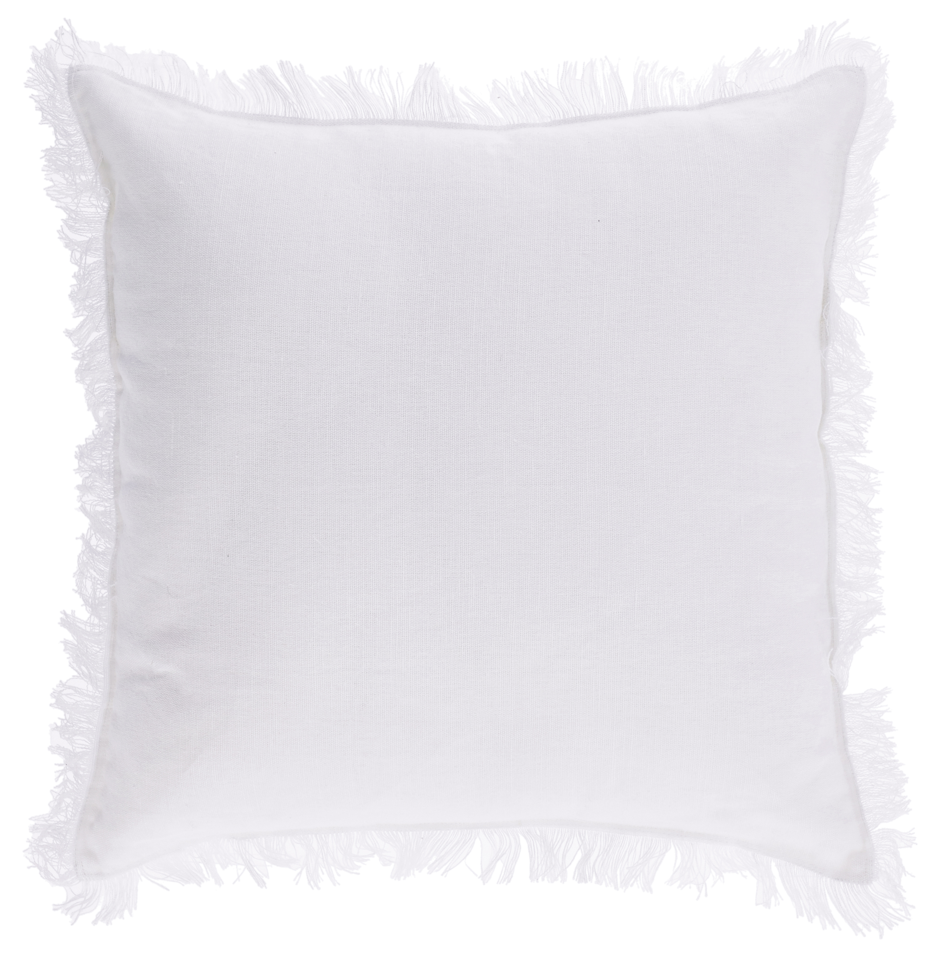 Poszewka bawełniana biała 45x45 cm – obraz-1