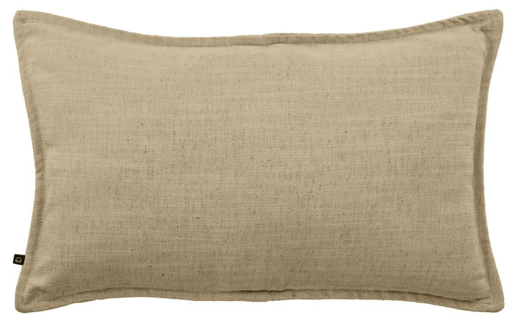 Poszewka beżowa 50x30 cm – obraz-1