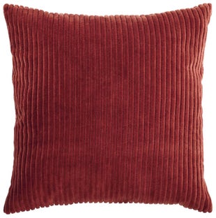 Poszewka bawełniana brązowa 45x45 cm – obraz-1