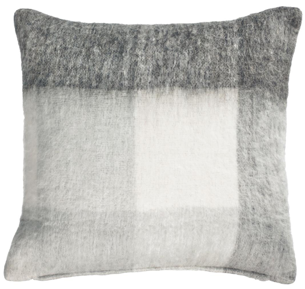 Poszewka szaro-biała 45x45 cm – obraz-1