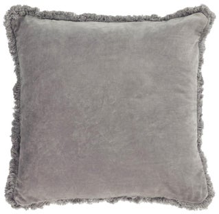 Poszewka bawełniana szara 45x45 cm – obraz-1