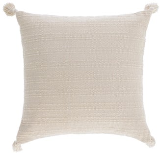 Poszewka bawełniana biała 45x45 cm – obraz-1