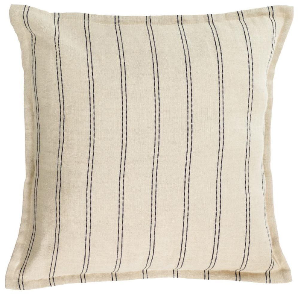 Poszewka bawełniana beżowa 45x45 cm – obraz-1