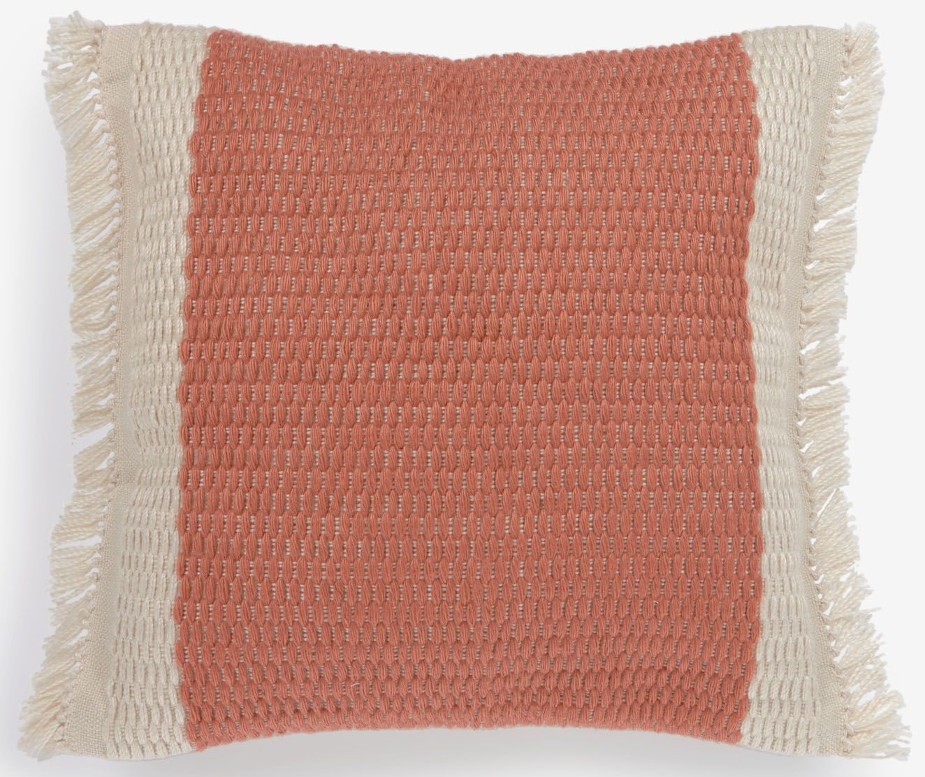 Poszewka beżowa 45x45 cm – obraz-1