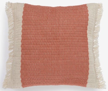 Poszewka beżowa 45x45 cm – obraz-1