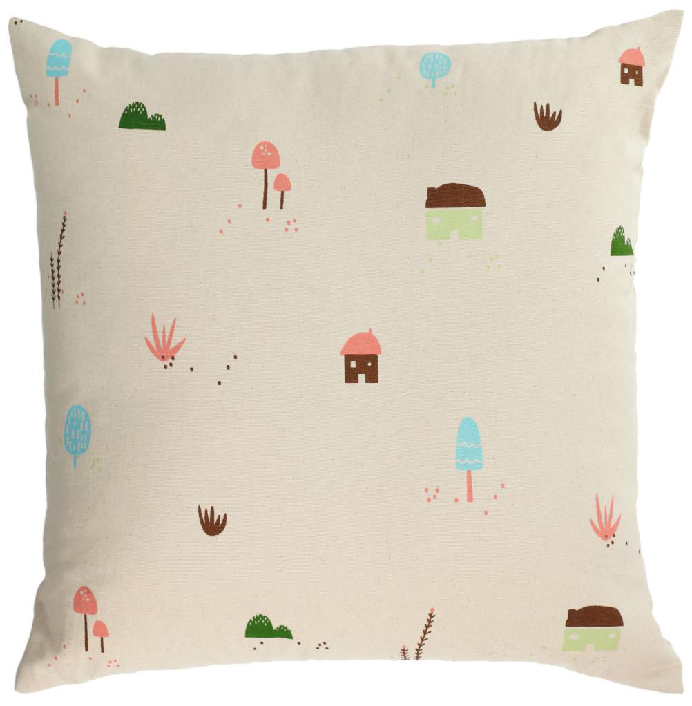 Poszewka dla dzieci dekoracyjna bawełna kolorowa 45x45 cm – obraz-1