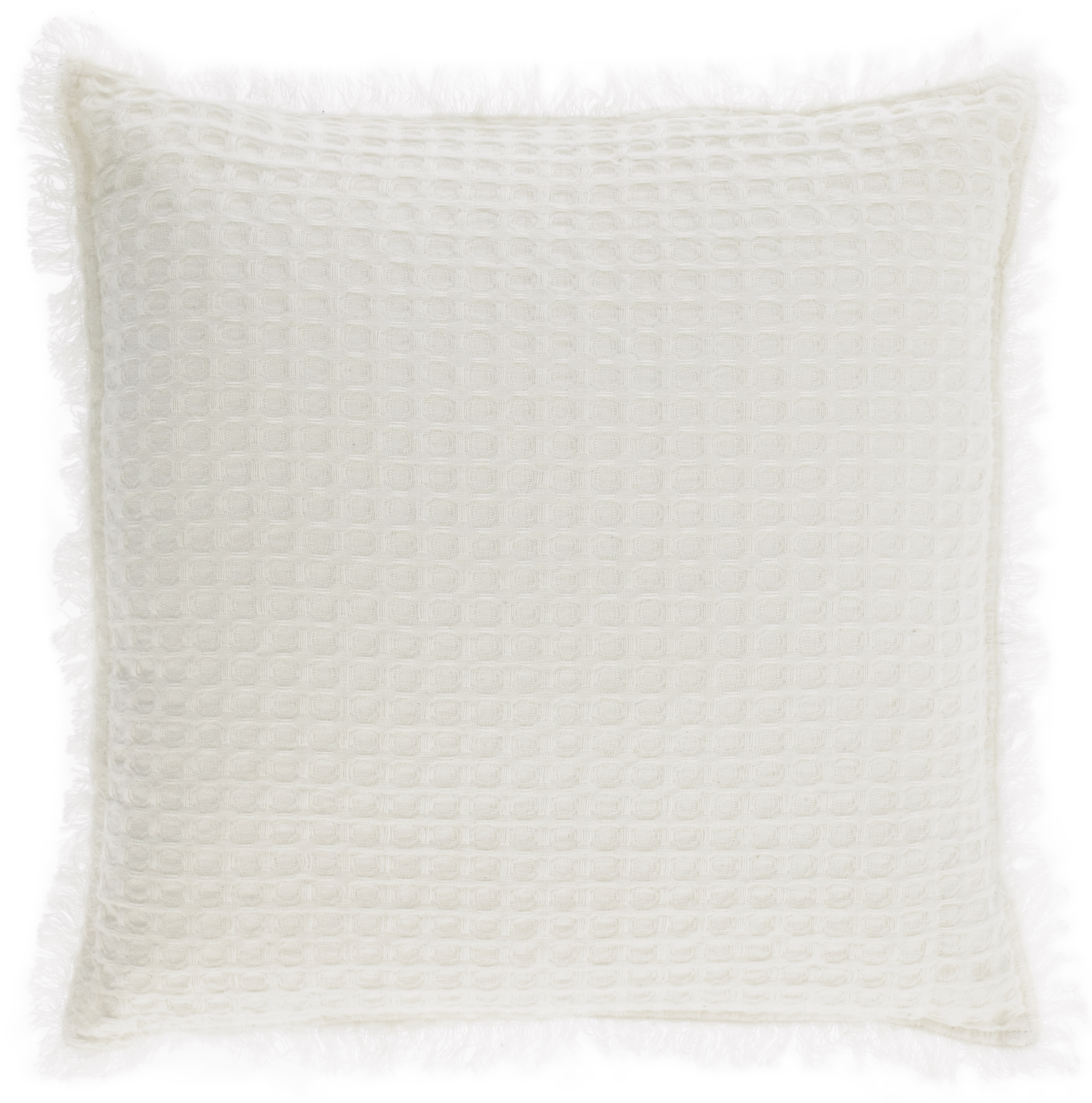 Poszewka bawełniana biała 45x45 cm – obraz-1