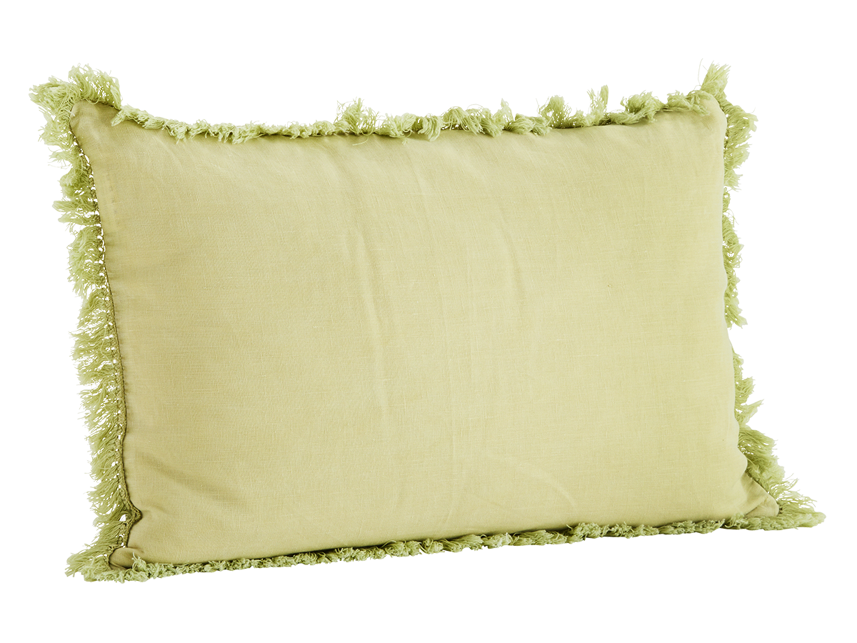 Poszewka na poduszkę Aniya 60x40 cm żółta – obraz-1