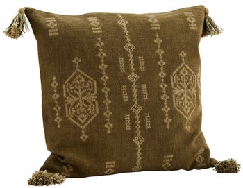 Poszewka bawełniana zielona 50x50 cm – obraz-1