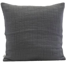 Poszewka bawełniana szara 50x50 cm – obraz-1