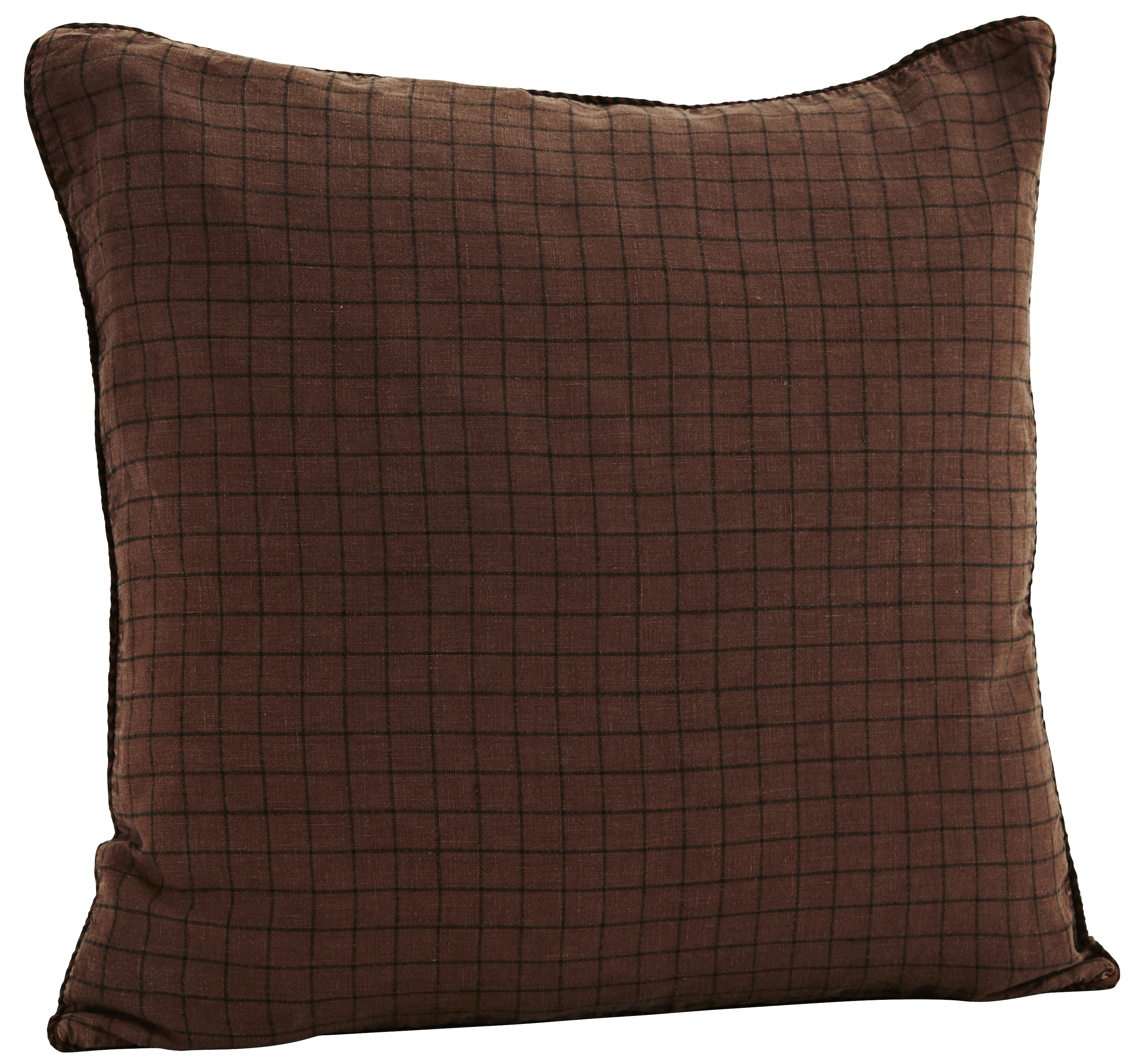 Poszewka na poduszkę Sator 50x50 cm orzech laskowy – obraz-1