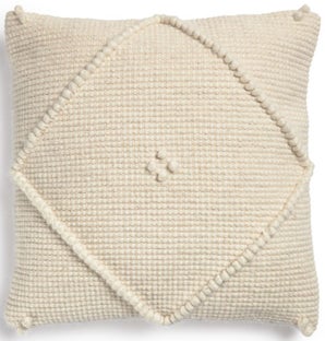 Poszewka na poduszkę 100% bawełna beżowa 45x45 cm – obraz-1